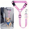 Pawzseek Car SUV Suitable for 1Pc Dog Seat Belt, Used for Vehicle Safety, Pet Car Rope Safety Rope, Seat Belt for Dogs in the Car, Dog Seat Belt Buckle, Dog Car Seat Belt Harness Straps Christmas Gift